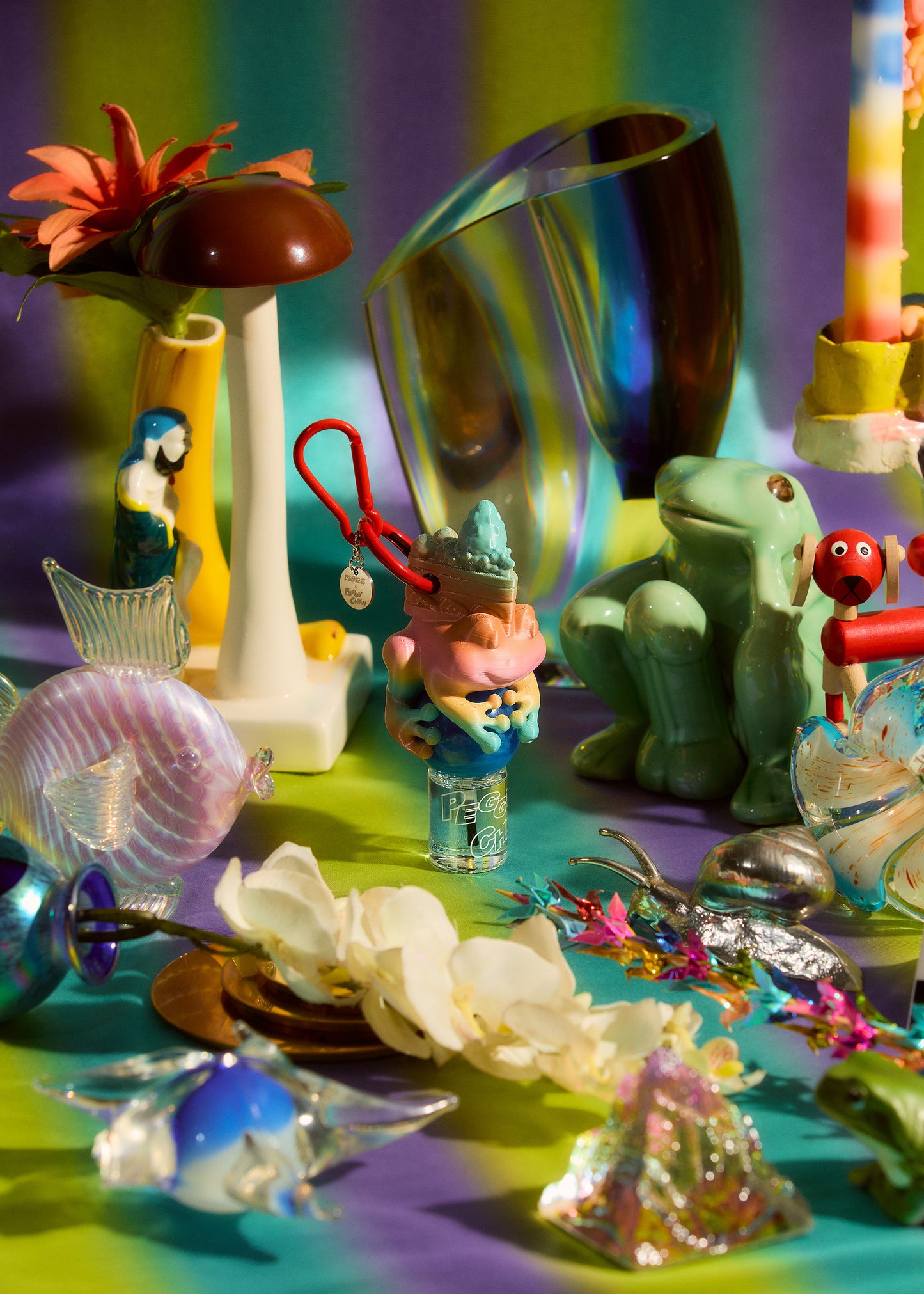 Peggy Chen × MoRe - More Frog Dew – Fragrance Cuticle Oil Charm